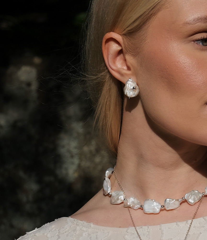 Épure Keshi Stud Earring