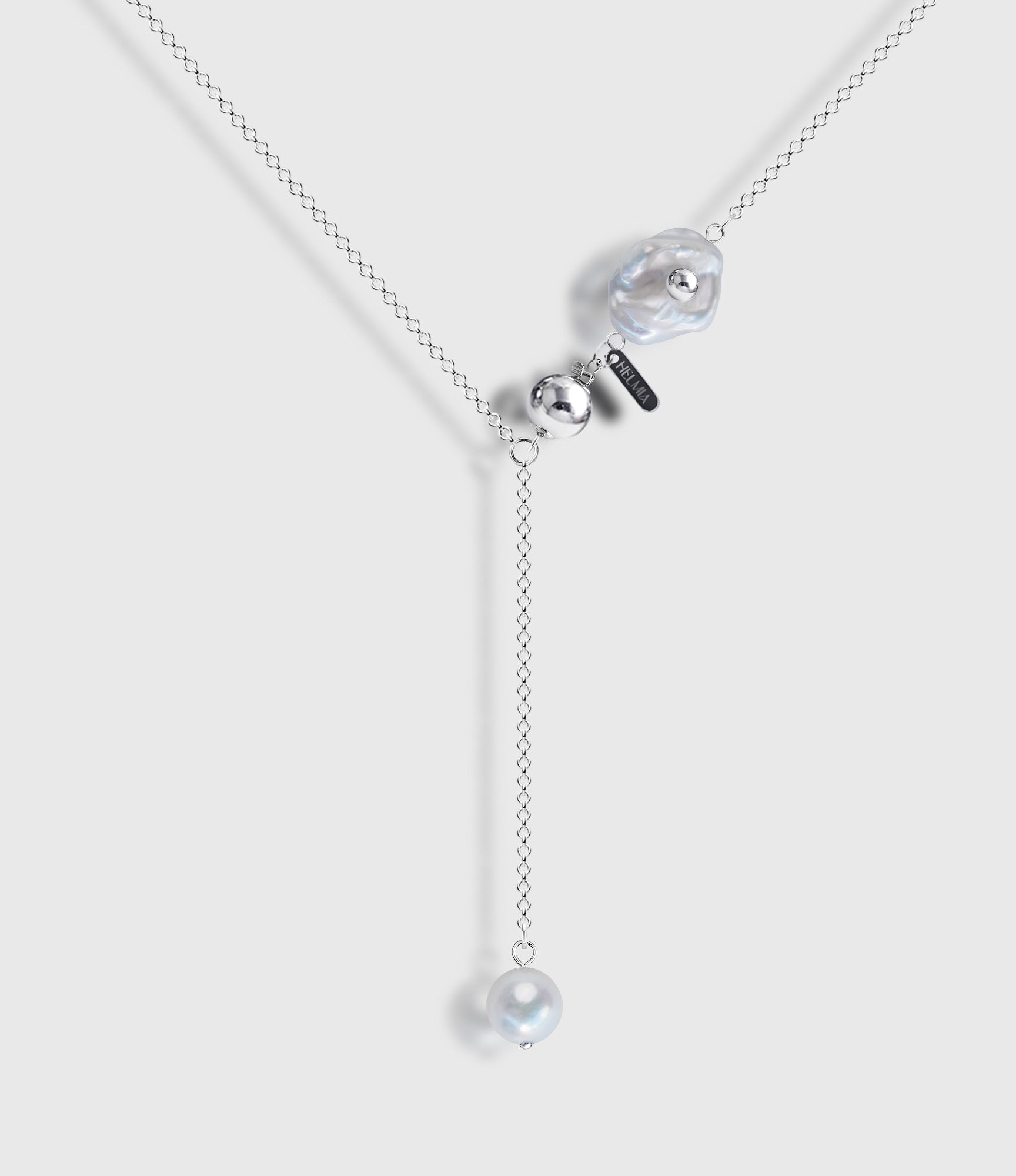 Épure Keshi Necklace Silver