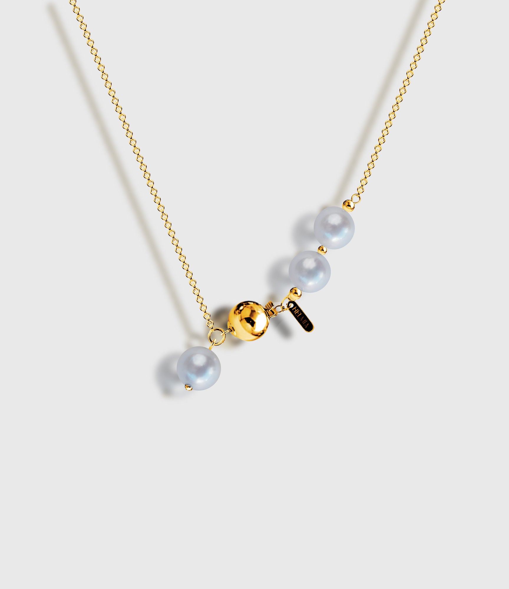 Épure Quartet Necklace Gold