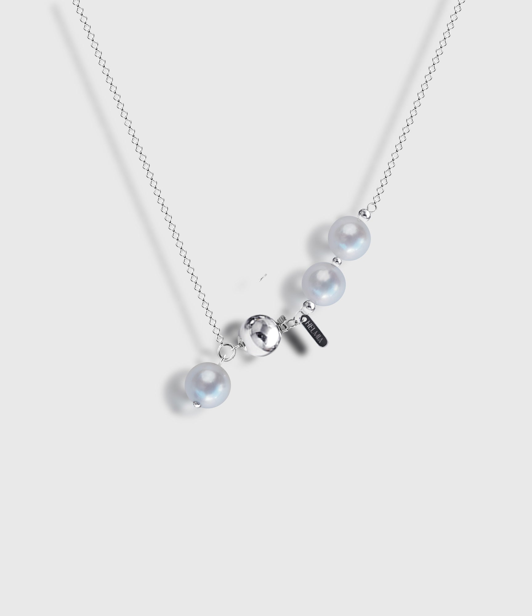 Épure Quartet Necklace Silver