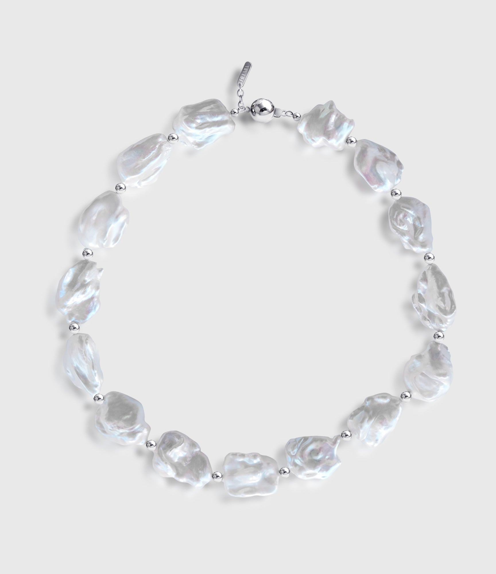Épure Wave Necklace Silver